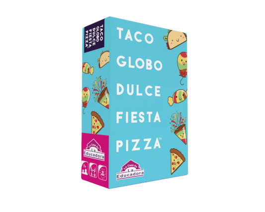 Taco, Globo, Dulce, Fiesta Pizza - Juego de Mesa en Español