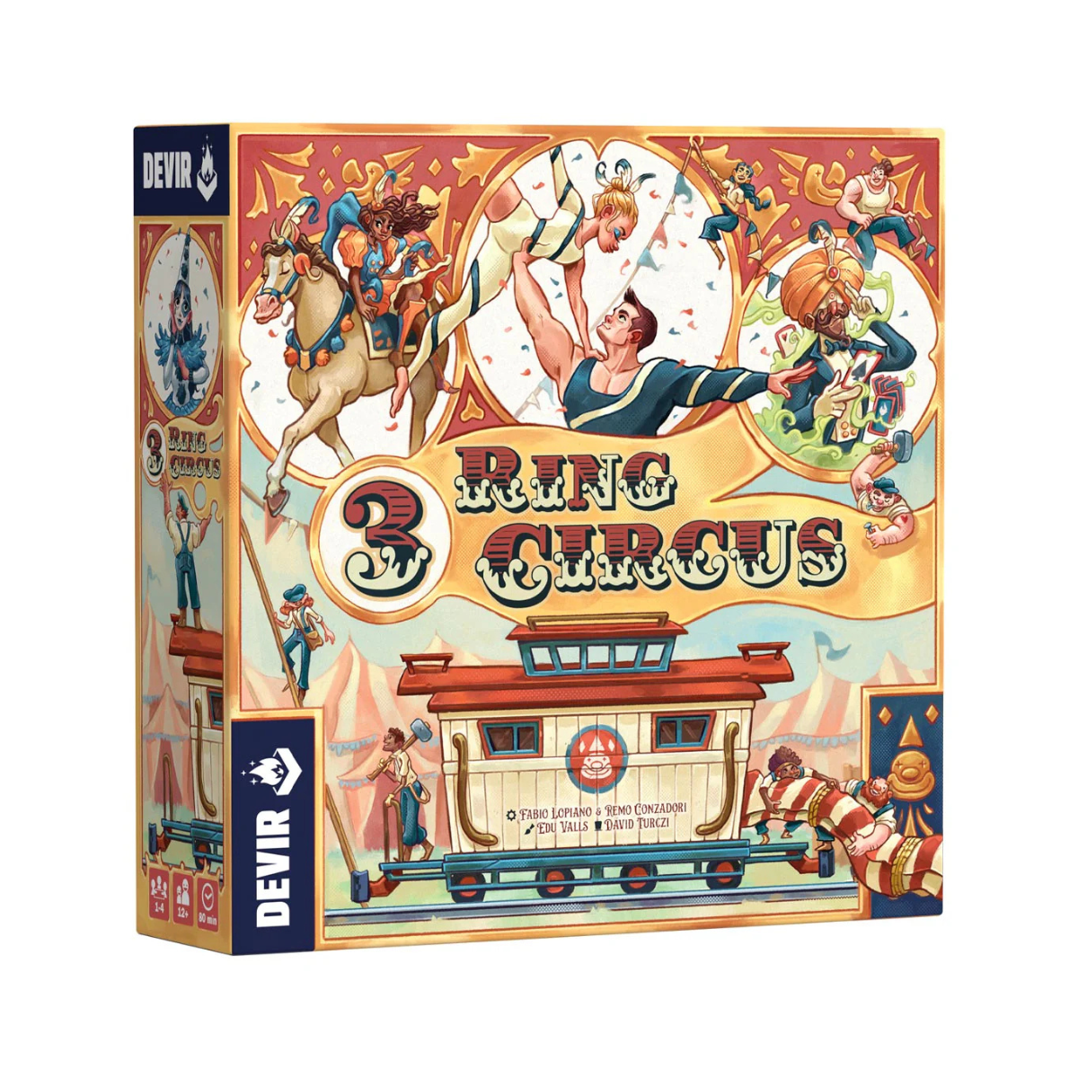 3 Ring Circus - Juego de Mesa en Español – Cuarto Oculto