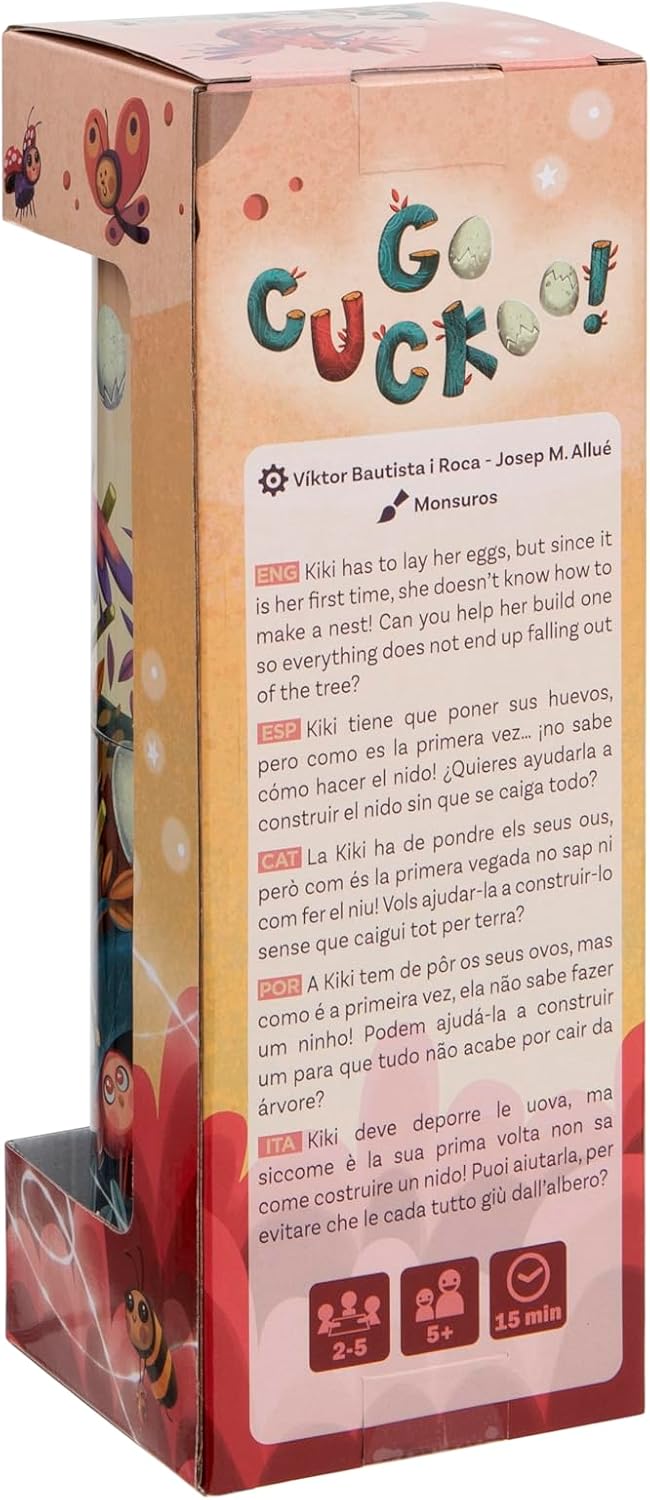 Go Cuckoo! - Juego de Mesa en Español - Multilenguaje