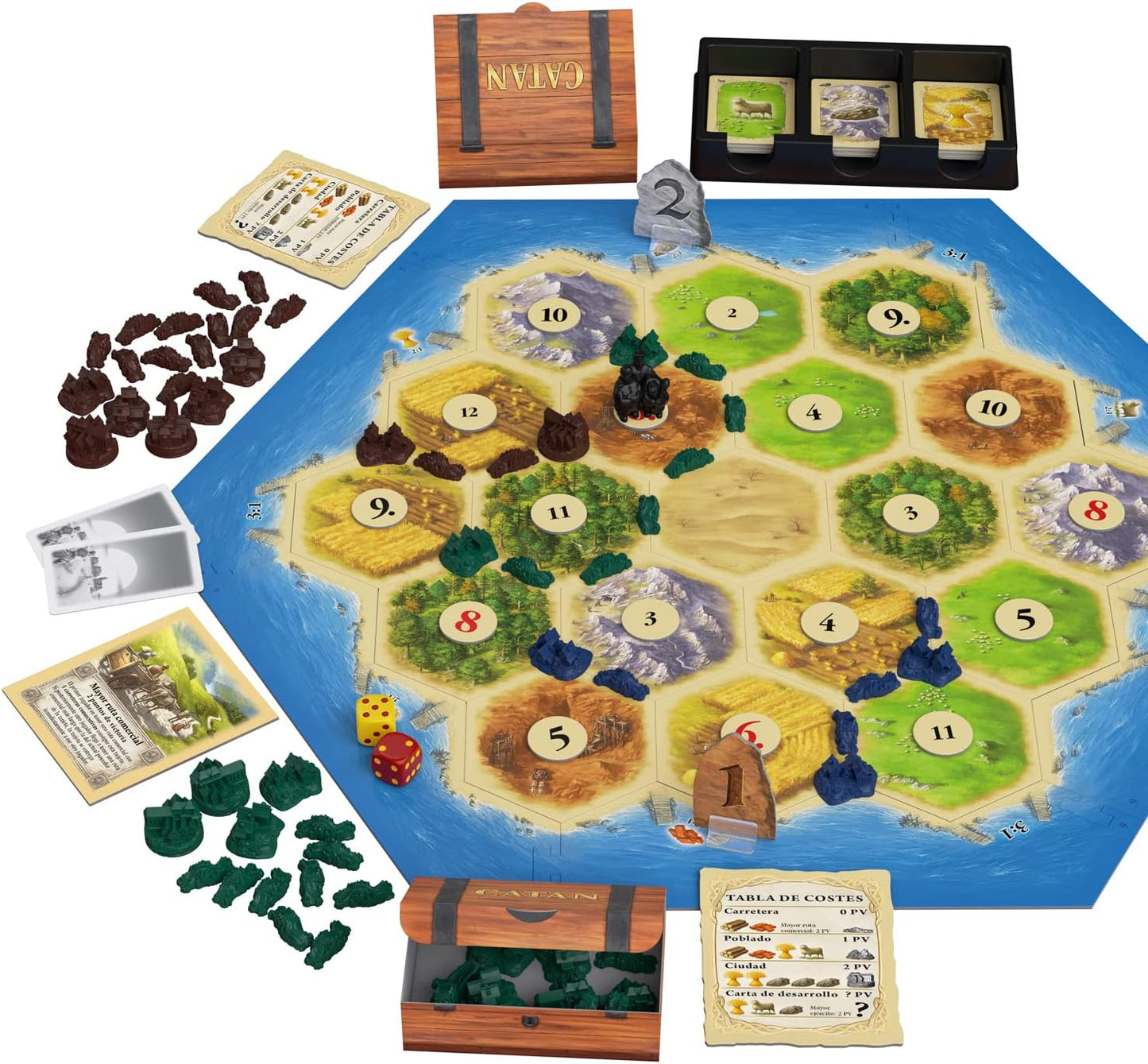 Catan Ampliación: Base 5-6 jugadores - ESPAÑOL