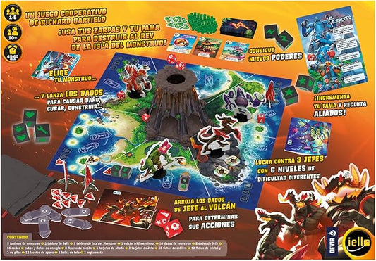 King of Monster Island - Juego de Mesa en Español