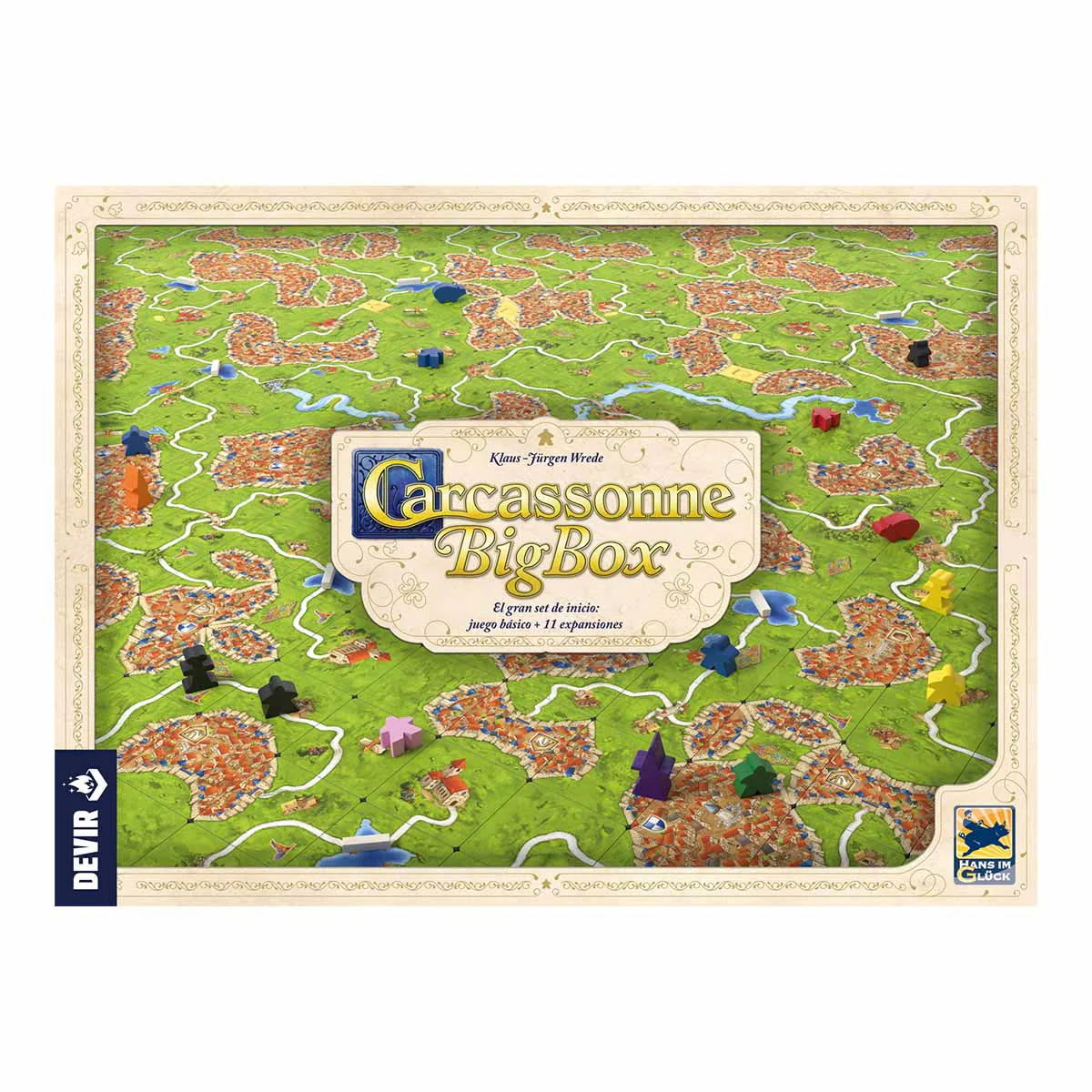 Carcassonne Big Box - Juego de Mesa en Español