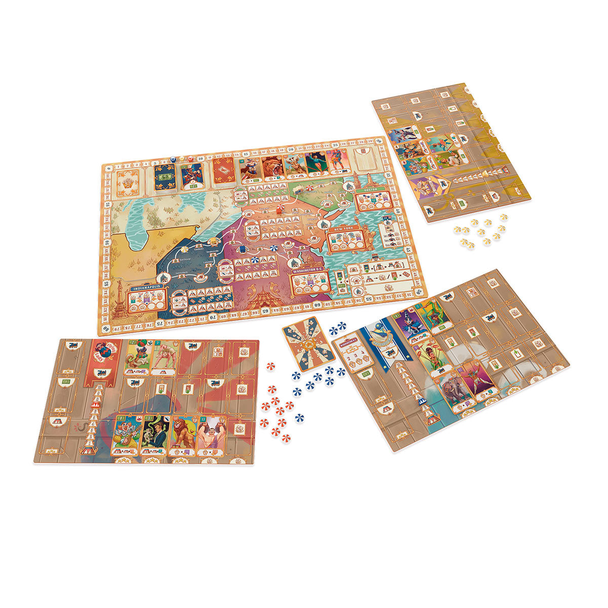 3 Ring Circus - Juego de Mesa en Español - Multilenguaje