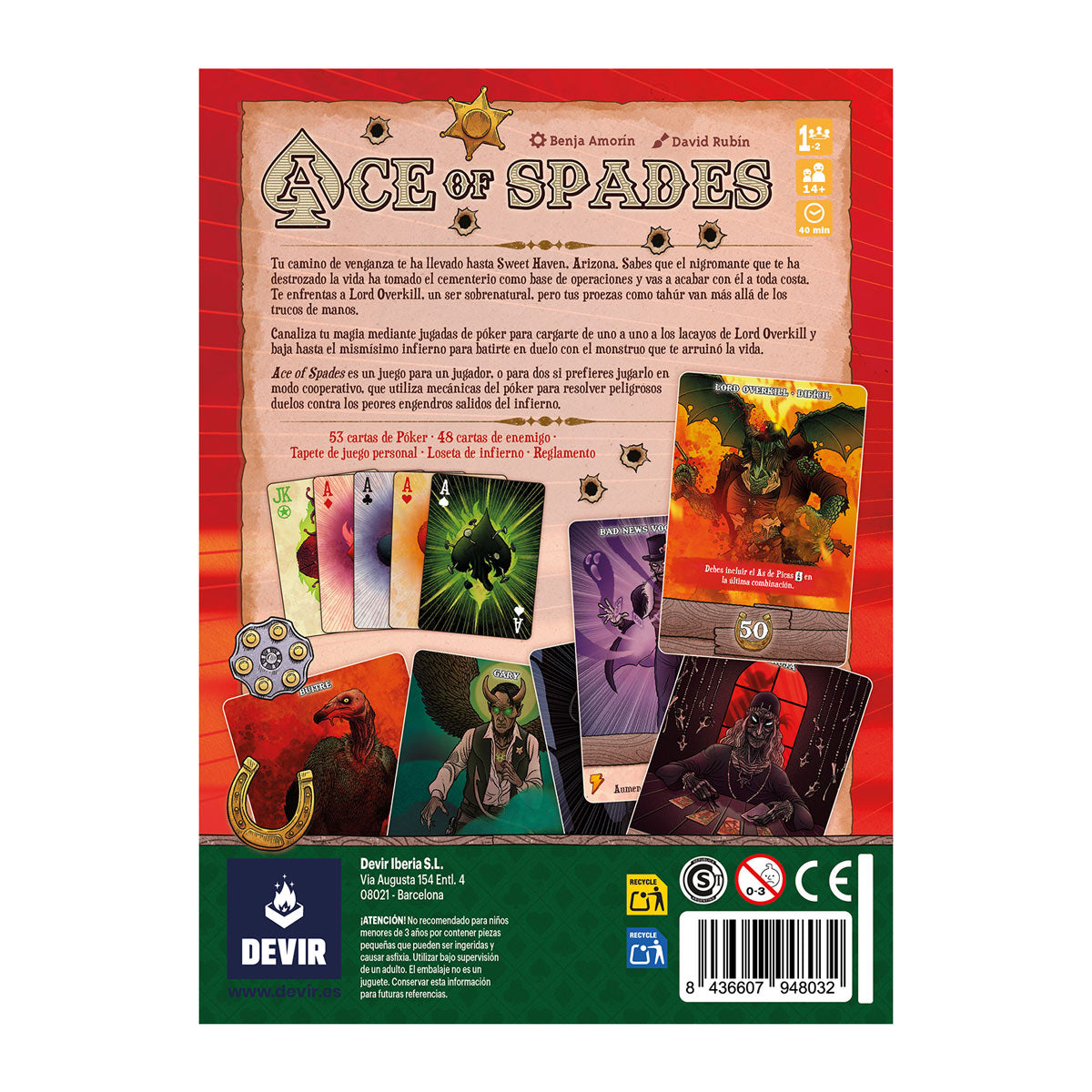 Ace of Spades - Juego de Mesa en Español