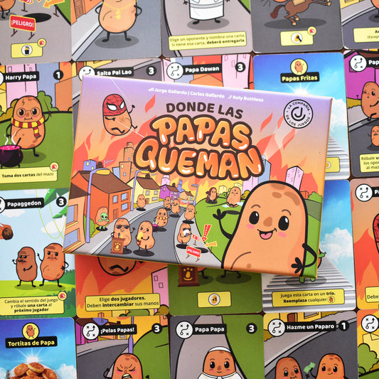 Donde las Papas Queman - Juego de Mesa en Español