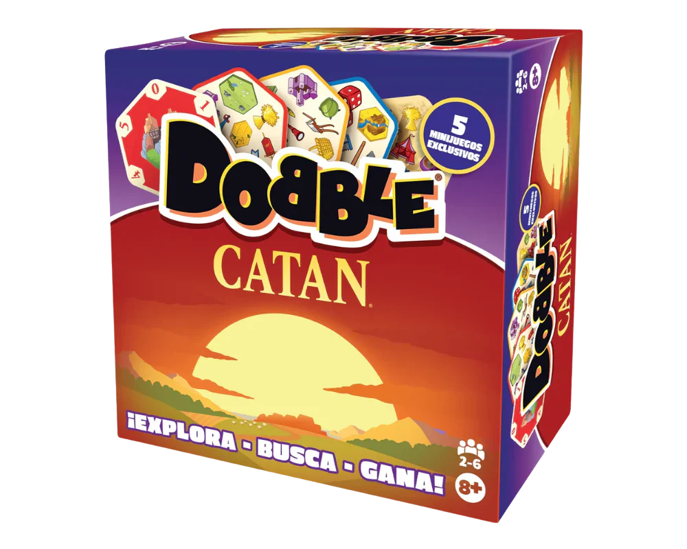 Dobble Catán - Juego de Mesa en Español - Asmodee