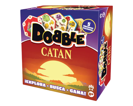 Dobble Catán - Juego de Mesa en Español - Asmodee