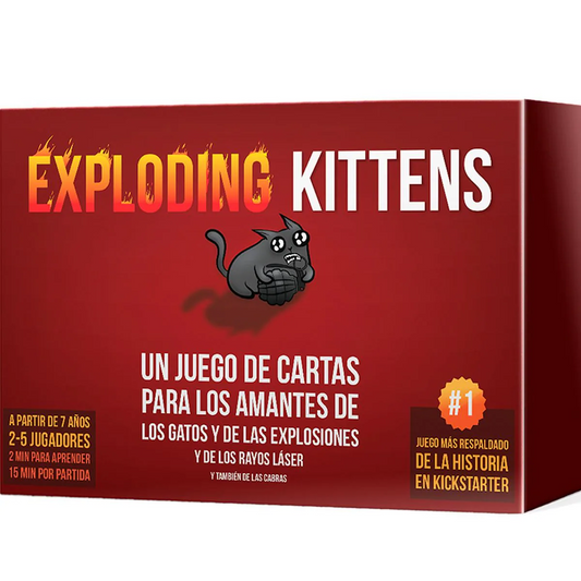 Exploding Kittens - Juego de Mesa en Español