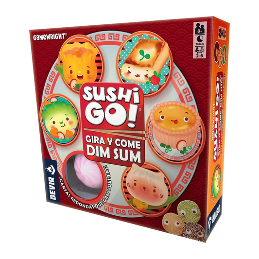 Sushi Go: Gira y Come Dim Sum - Juego de Mesa en Español