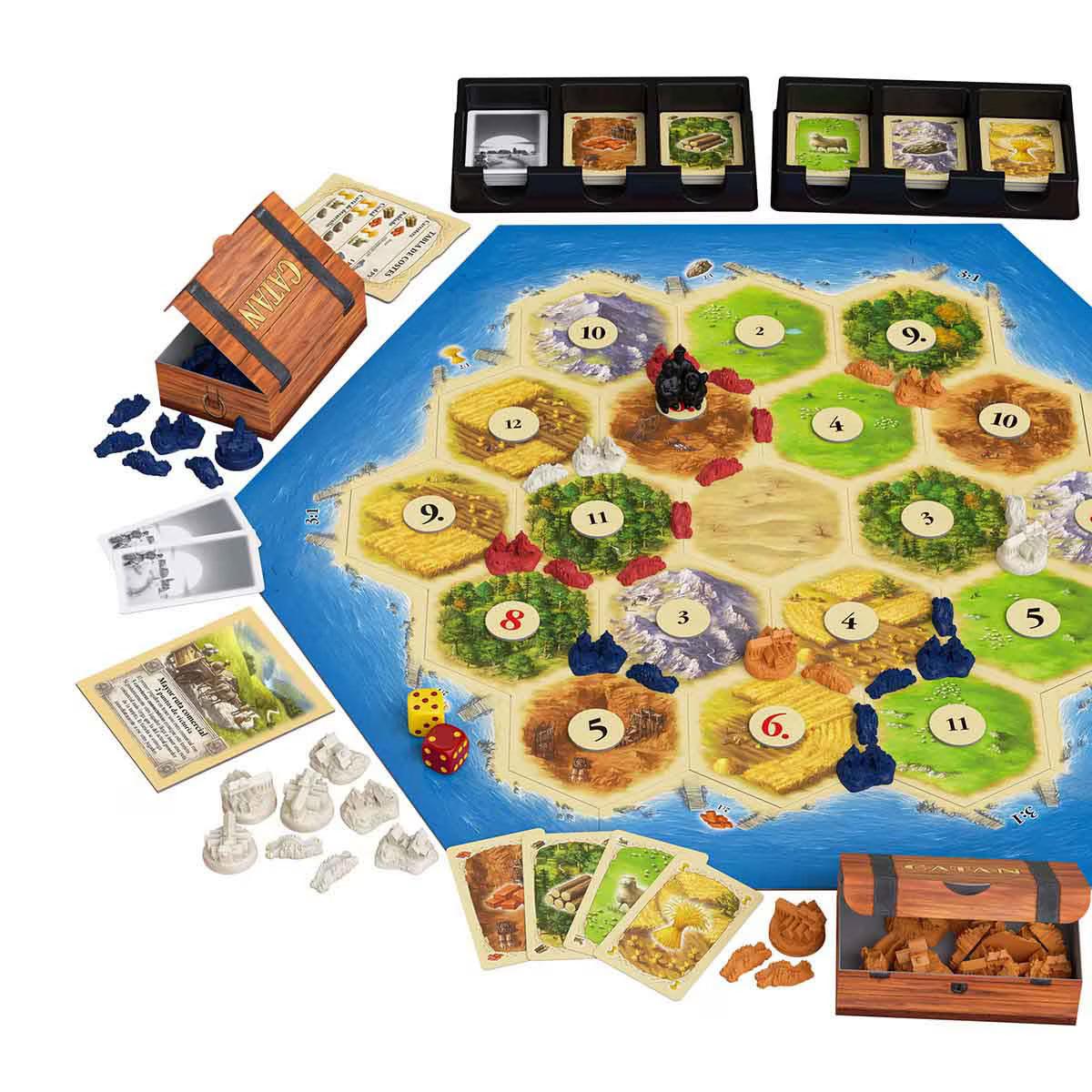 Catan Base - Juego de Mesa en Español (Modelo 22010)