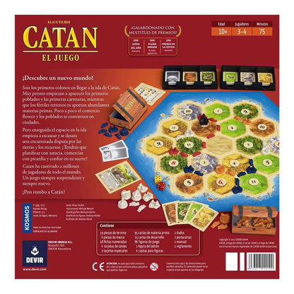 Catan Base - Juego de Mesa en Español (Modelo 22010)