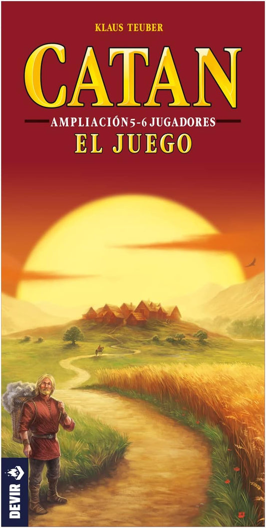 Catan Ampliación: Base 5-6 jugadores - ESPAÑOL