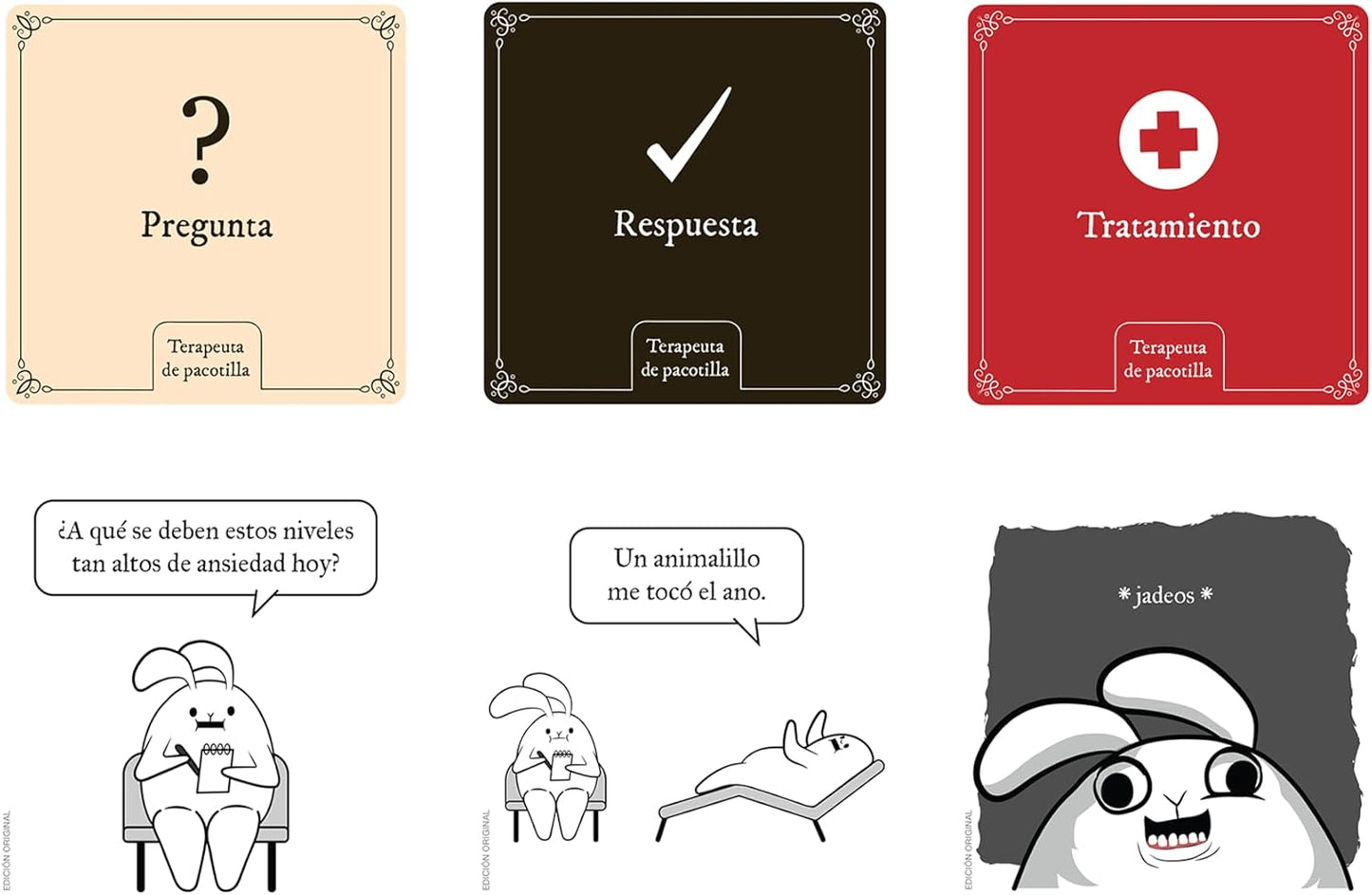 Terapeuta de Pacotilla - Juego de Mesa en Español 17+