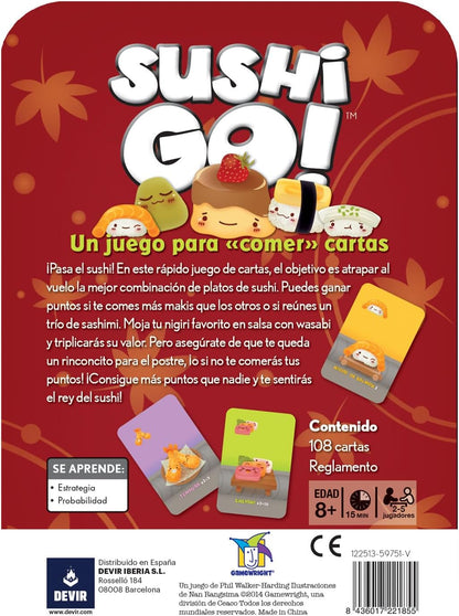 Sushi Go! - Juego de Mesa en Español