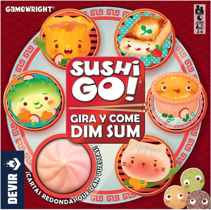Sushi Go: Gira y Come Dim Sum - Juego de Mesa en Español