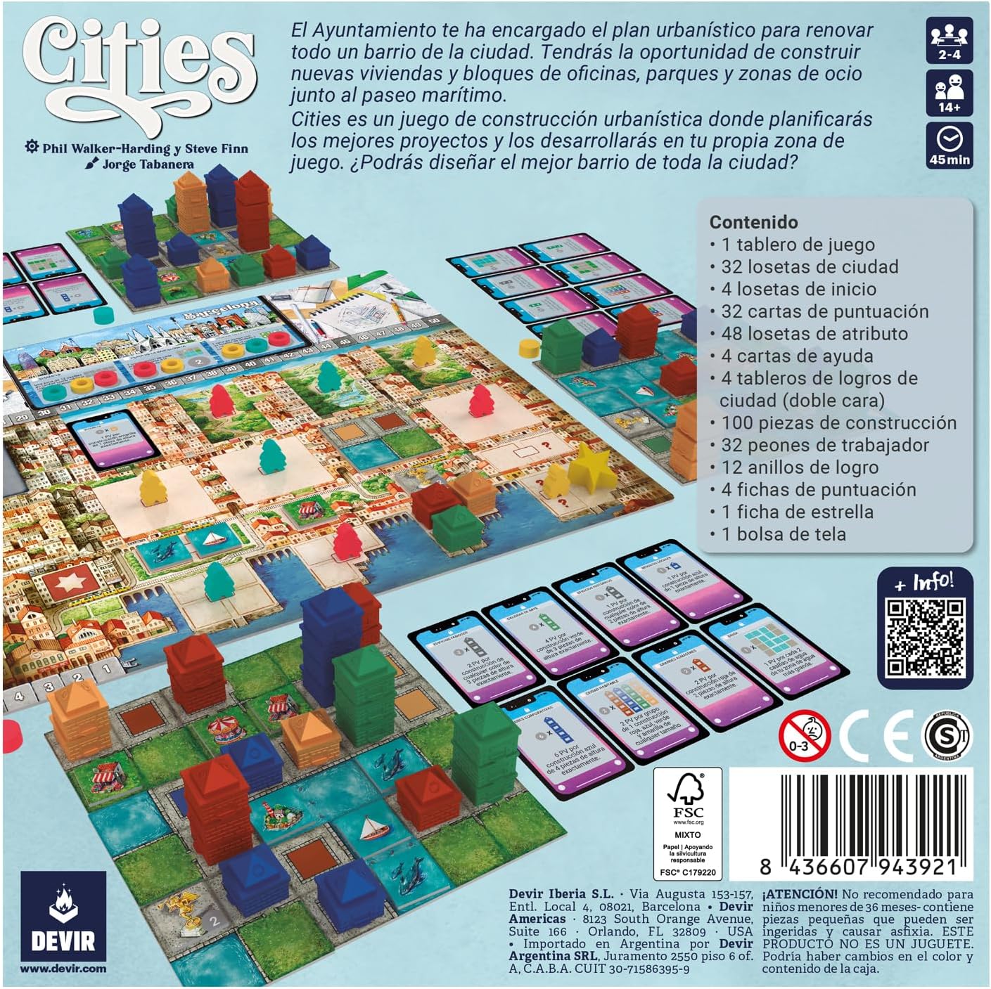 Cities - Juego de Mesa en Español