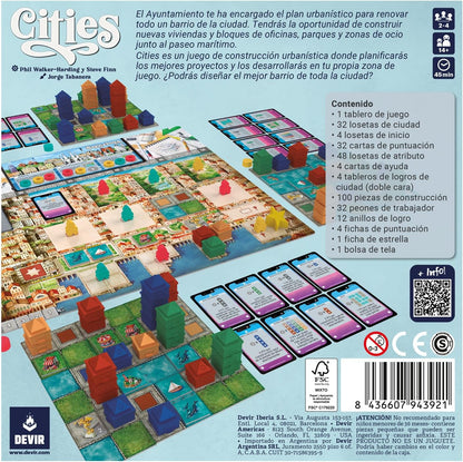 Cities - Juego de Mesa en Español
