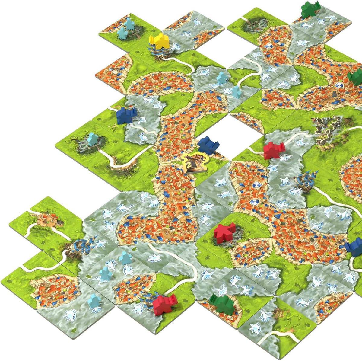 Niebla en Carcassonne - Juego de Mesa en Español