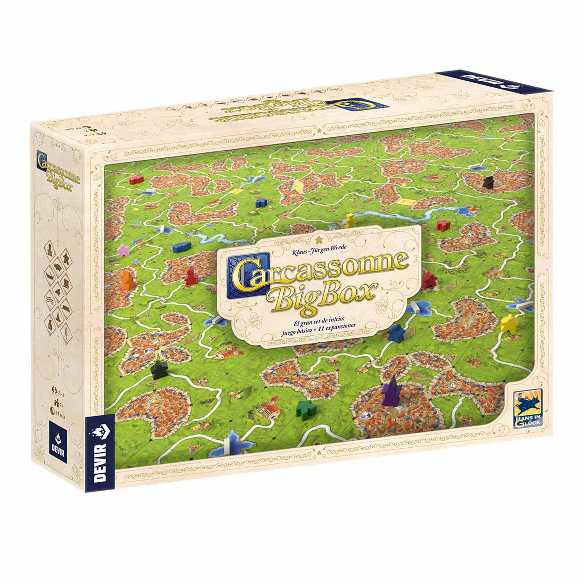 Carcassonne Big Box - Juego de Mesa en Español