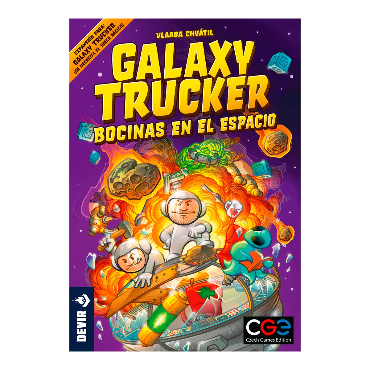 Galaxy Trucker: Bocinas en el Espacio - Expansión - Juego de Mesa en Español