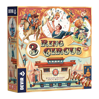 3 Ring Circus - Juego de Mesa en Español - Multilenguaje