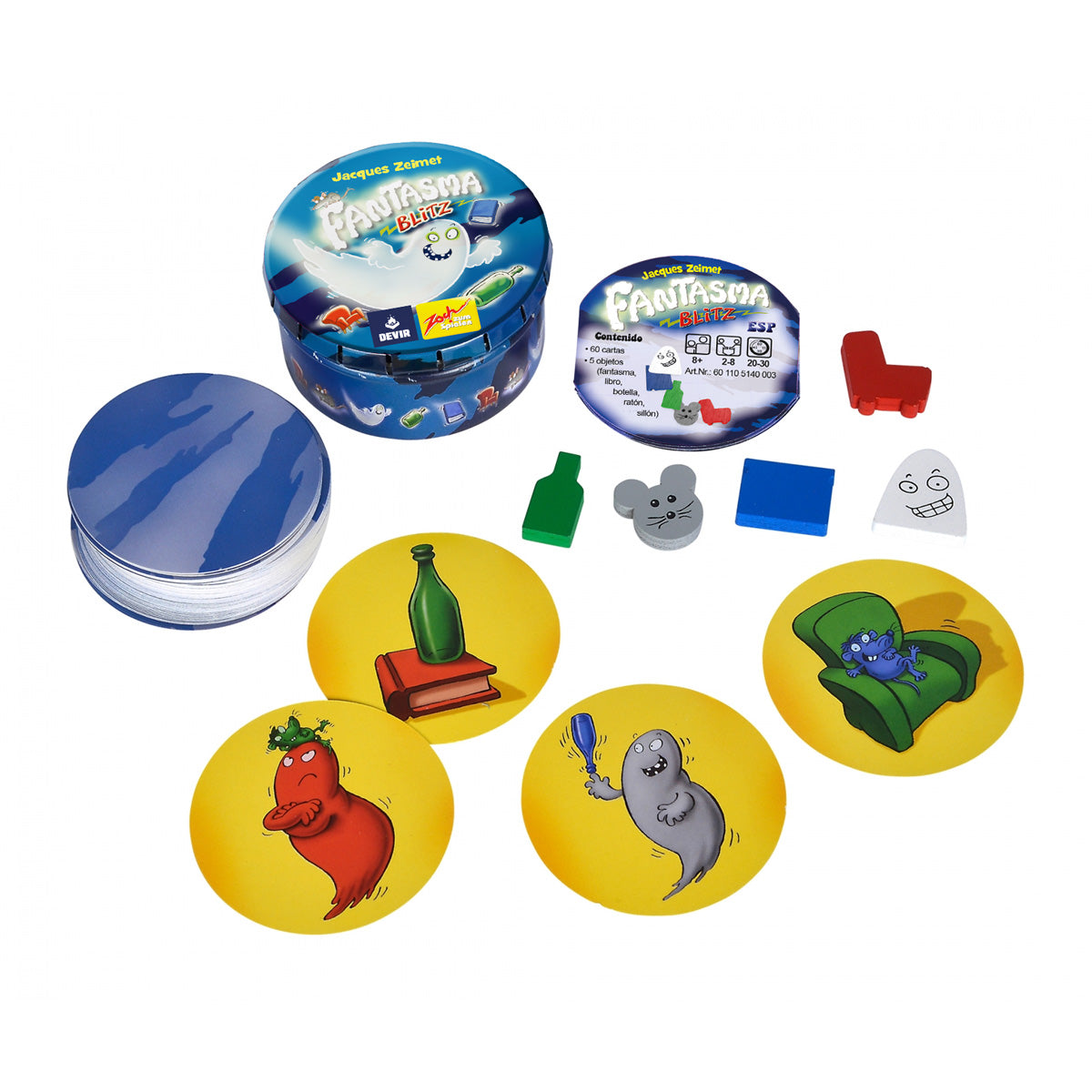 Fantasma Blitz Mini - Juego de Mesa en Español