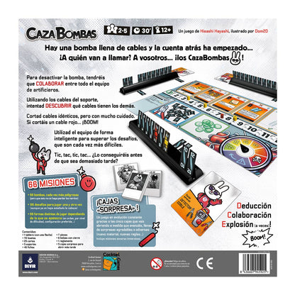 Caza Bombas - Juego de Mesa en Español