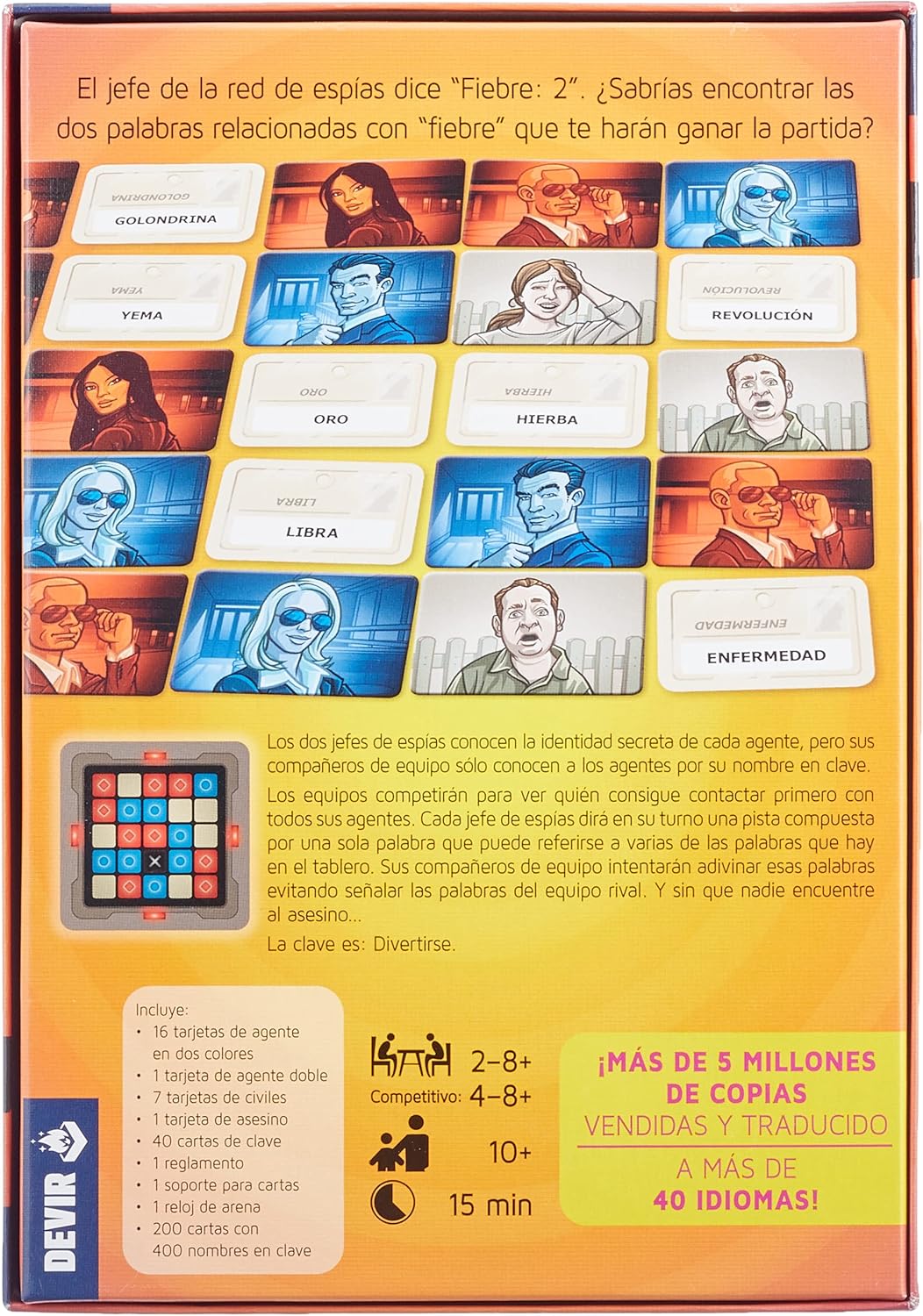 Codigo Secreto - Juego de Mesa en Español