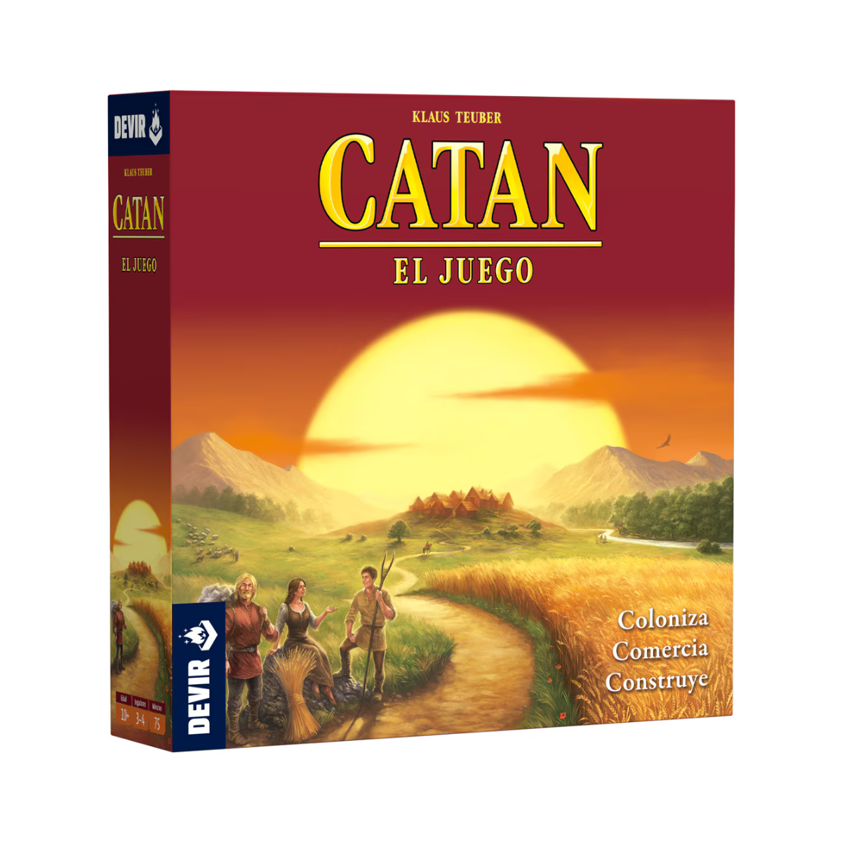 Catan Base - Juego de Mesa en Español (Modelo 22010)