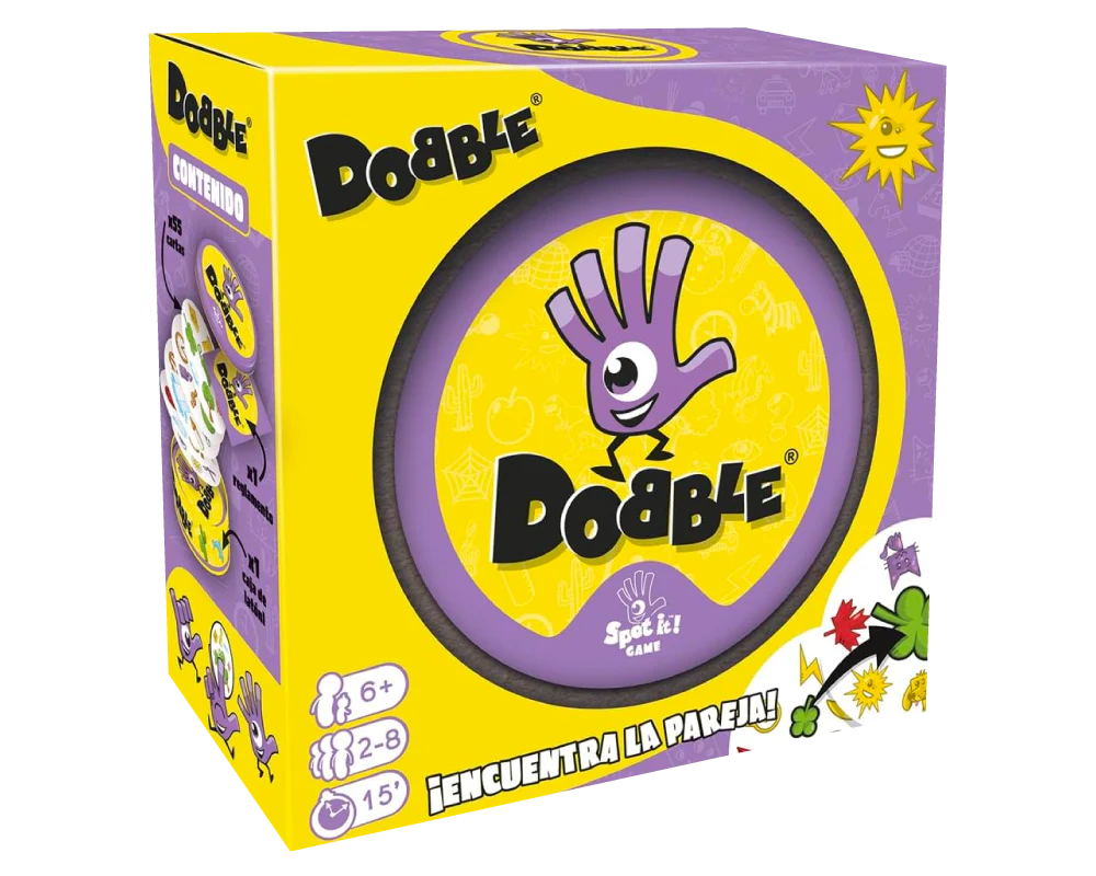 Dobble - Juego de Mesa en Español - Asmodee