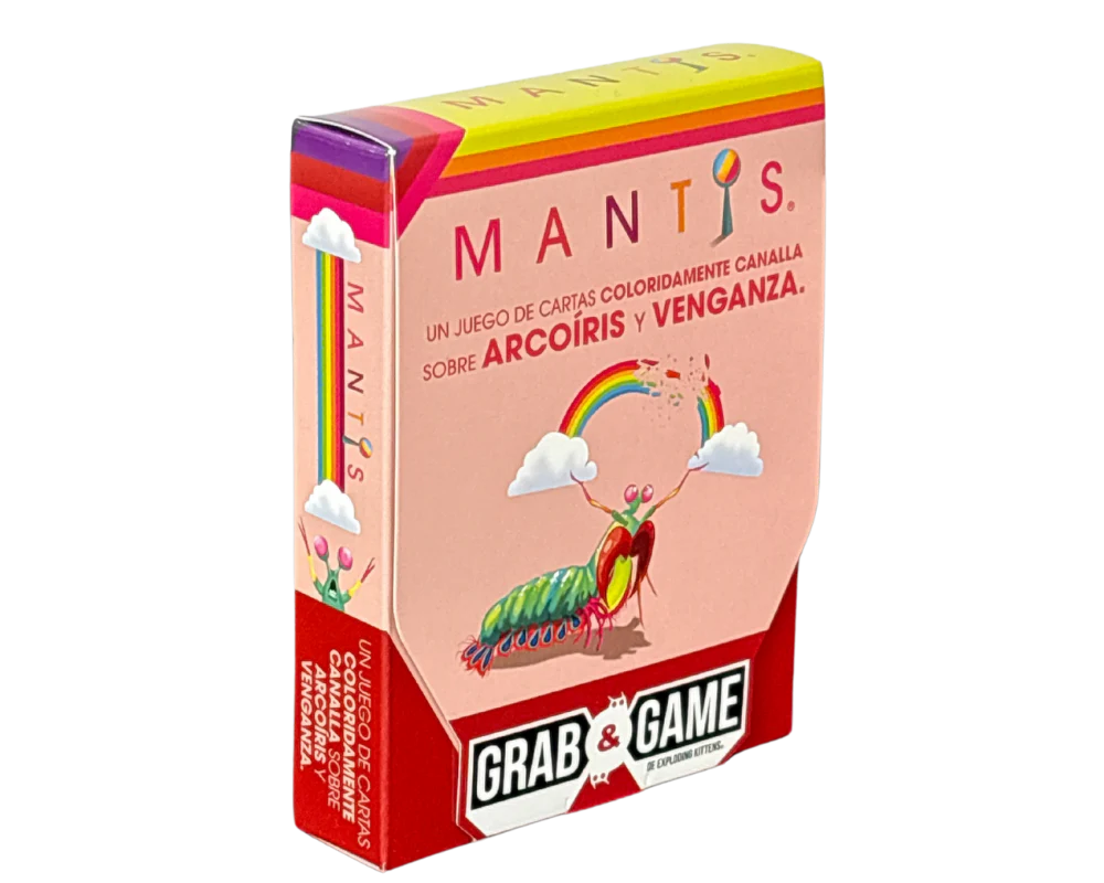 Juego Original GRAB & GAME: MANTIS - Juego de Mesa en Español