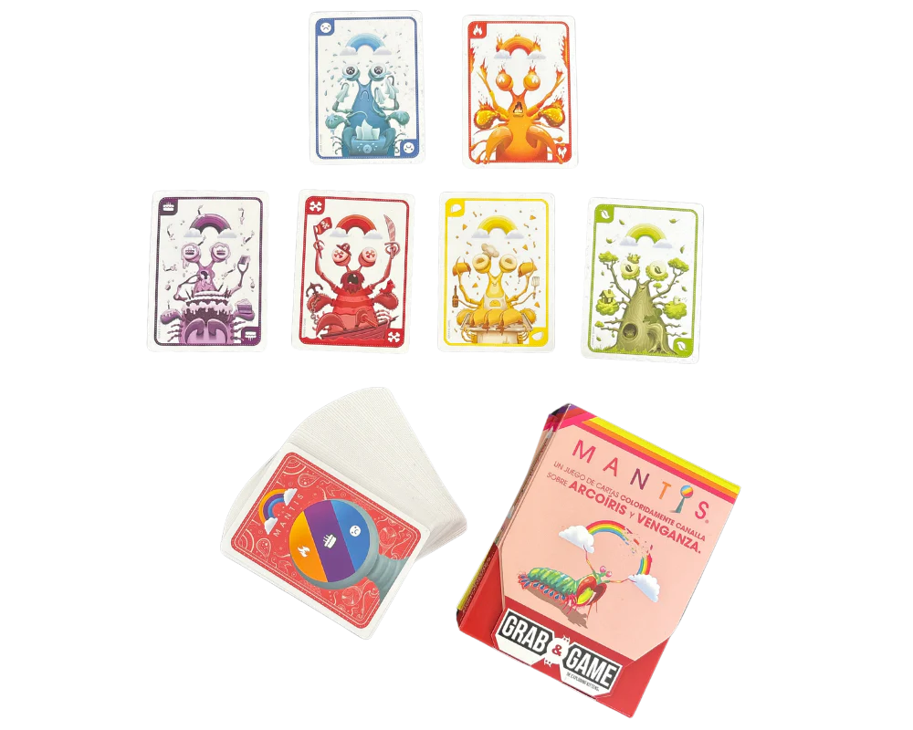 Juego Original GRAB & GAME: MANTIS - Juego de Mesa en Español