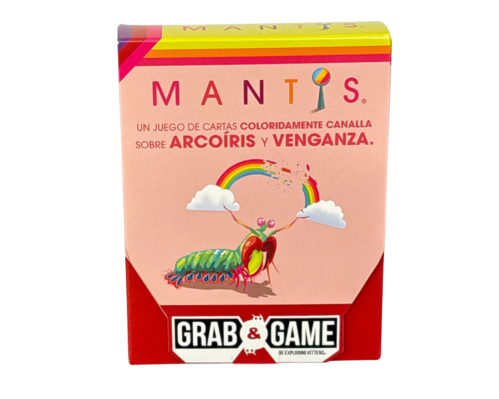 Juego Original GRAB & GAME: MANTIS - Juego de Mesa en Español