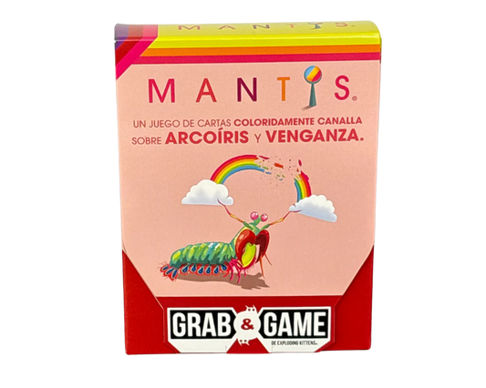 Juego Original GRAB & GAME: MANTIS - Juego de Mesa en Español