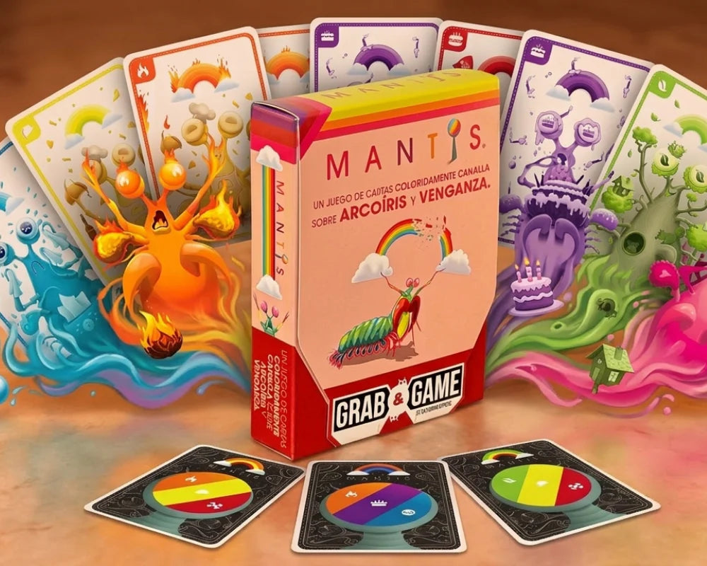 Juego Original GRAB & GAME: MANTIS - Juego de Mesa en Español