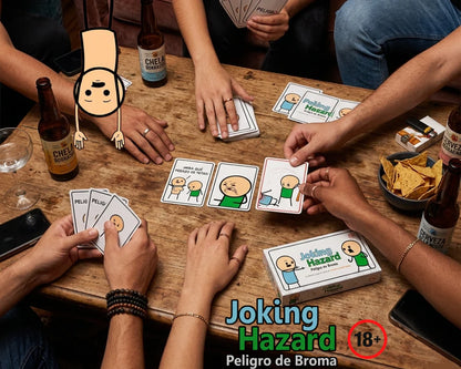 Peligro de Broma - Juego de Mesa en Español - Edad 17+
