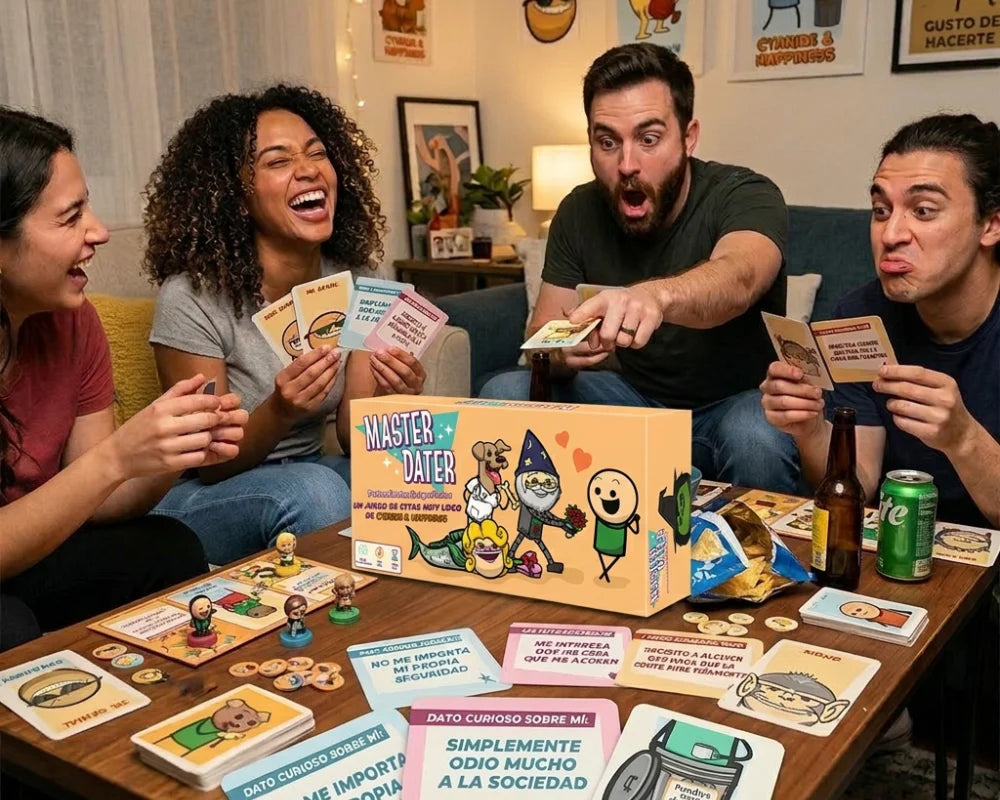 Master Dater - Juego de Mesa en Español - 14+