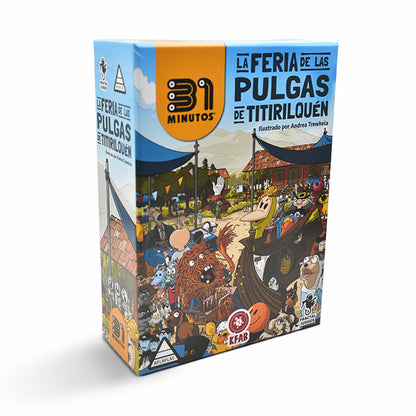 31 Minutos: Feria de las Pulgas - Juego de Mesa en Español