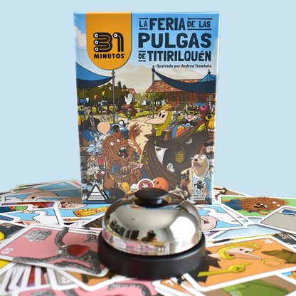 31 Minutos: Feria de las Pulgas - Juego de Mesa en Español