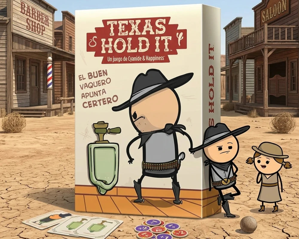 Texas Hold It - Juego de Mesa en Español - Edad 14+