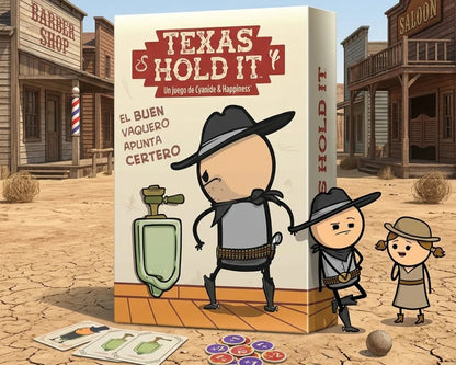 Texas Hold It - Juego de Mesa en Español - Edad 14+