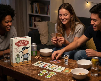 Texas Hold It - Juego de Mesa en Español - Edad 14+