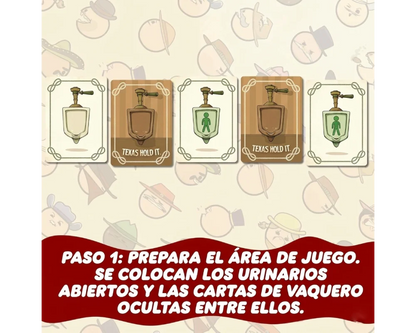 Texas Hold It - Juego de Mesa en Español - Edad 14+