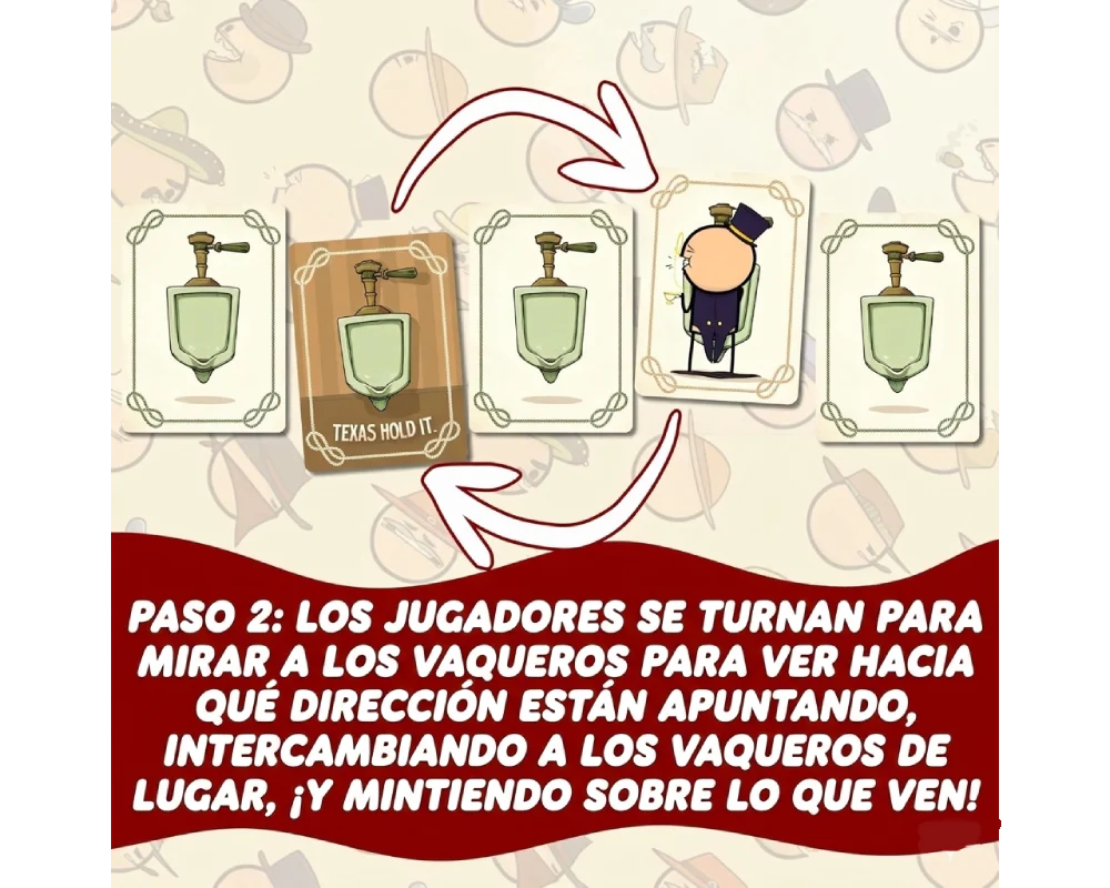 Texas Hold It - Juego de Mesa en Español - Edad 14+