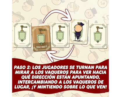 Texas Hold It - Juego de Mesa en Español - Edad 14+