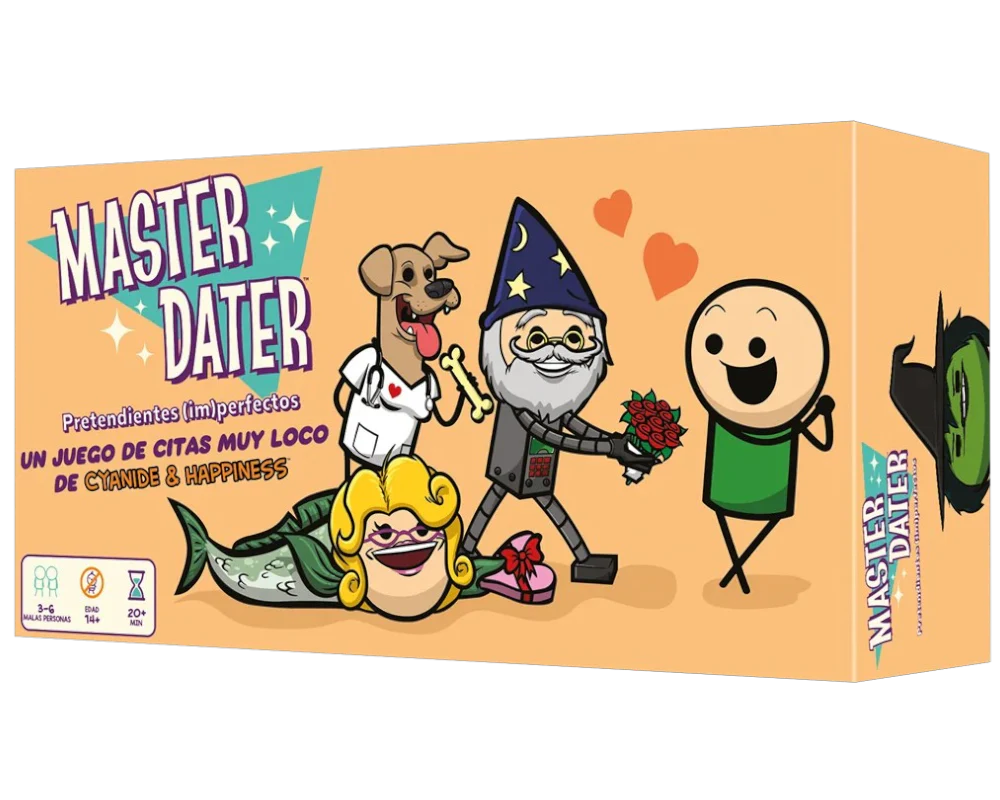 Master Dater - Juego de Mesa en Español - 14+