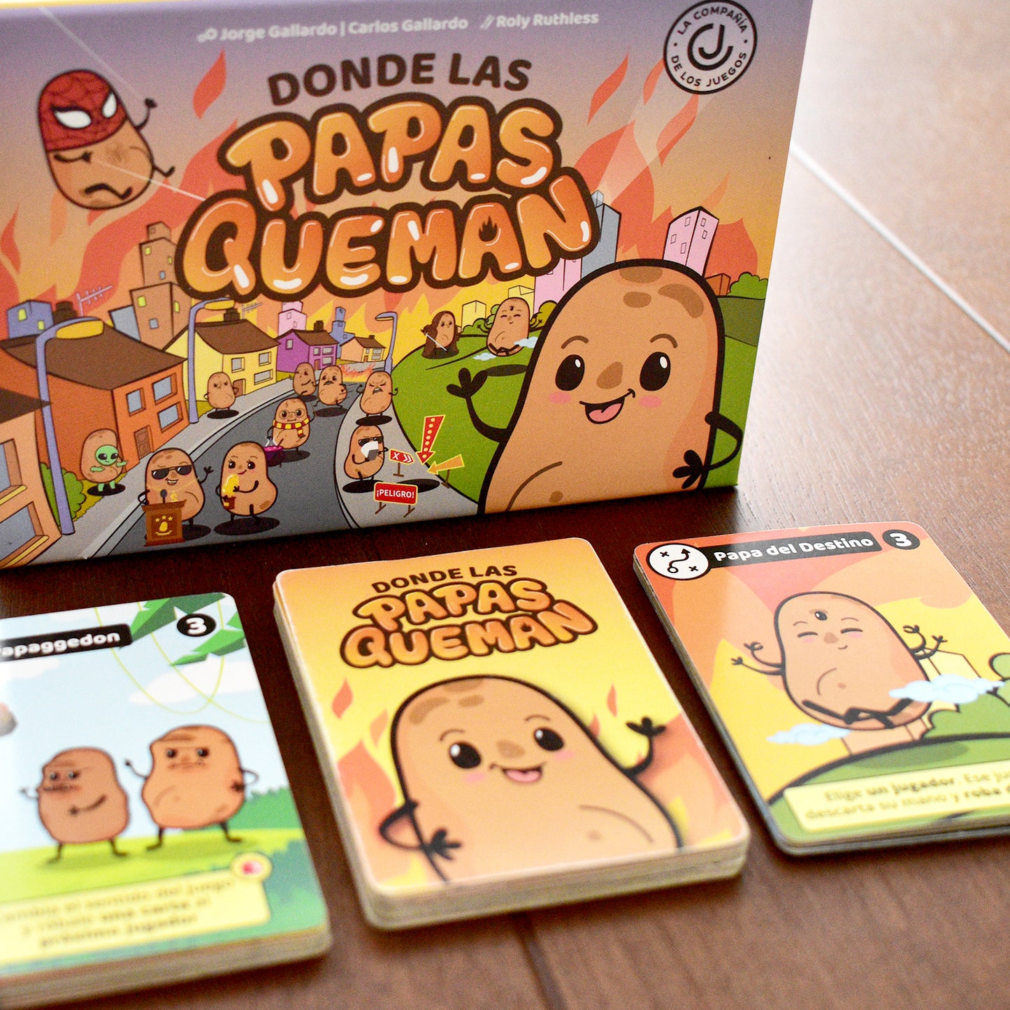 Donde las Papas Queman - Juego de Mesa en Español