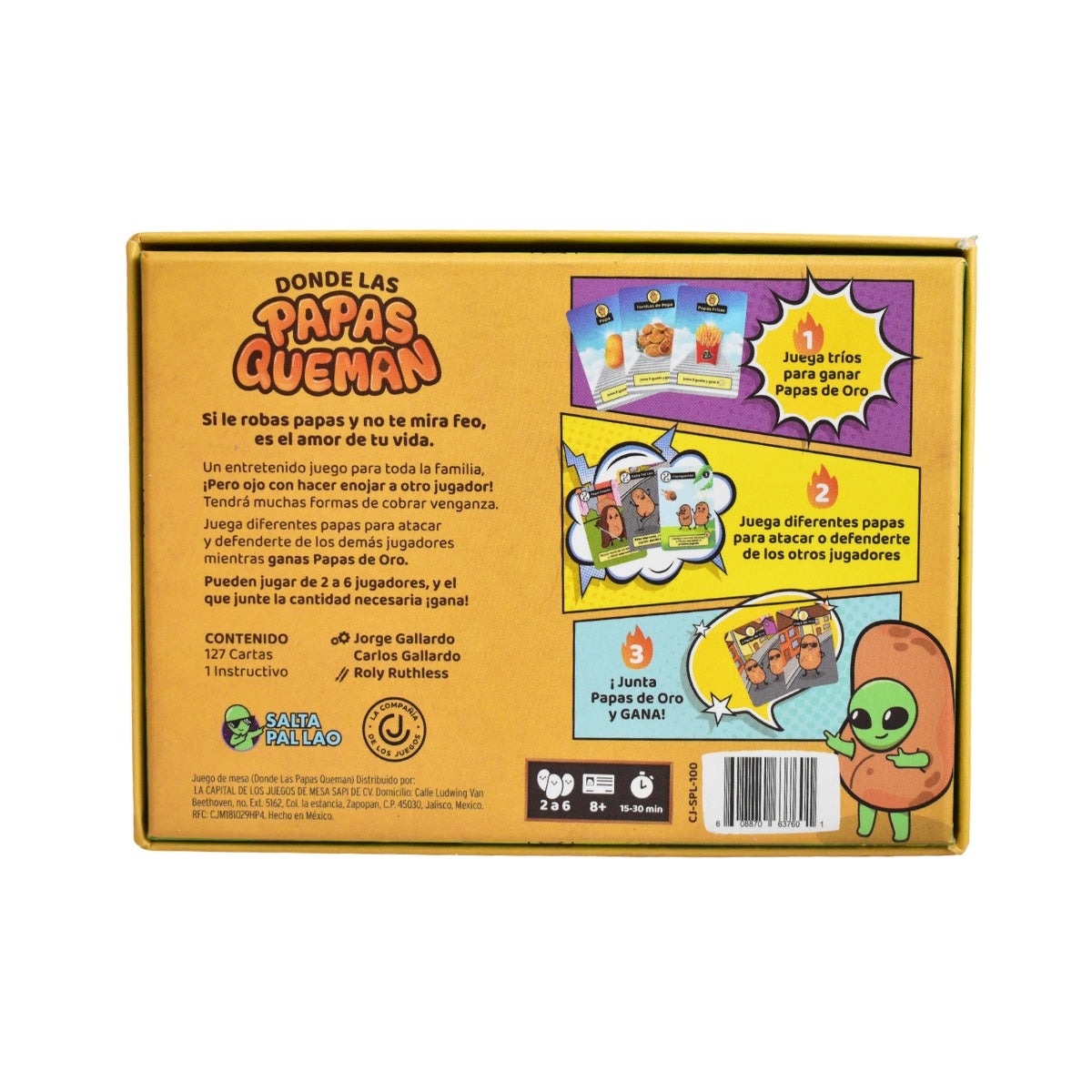 Donde las Papas Queman - Juego de Mesa en Español
