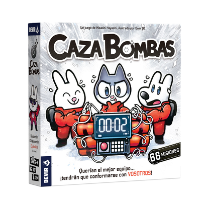 Caza Bombas - Juego de Mesa en Español