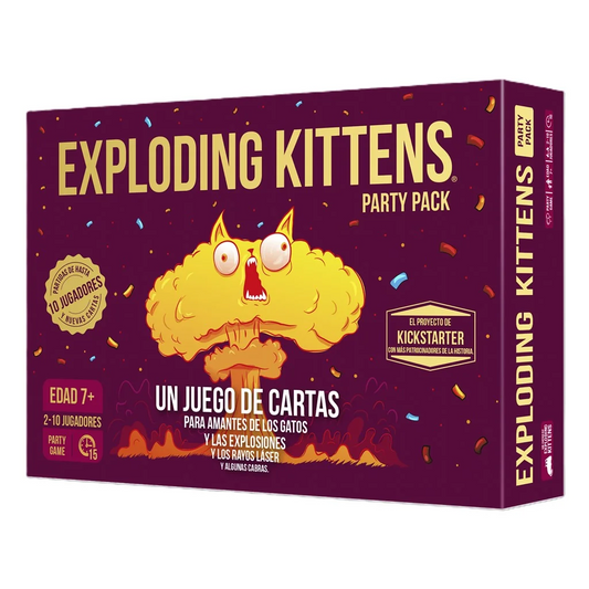 Exploding Kittens: Party Pack - Juego de Mesa en Español